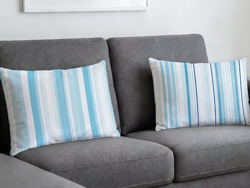 Coussin imprimé léopard bleu en velours double face 70x90 de collection 2026