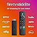 Fire TV Stick Lite with latest Alexa Voice Remote Lite (no TV controls), HD streaming device