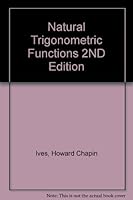 Natural Trigonometric Functions B0012Q2PJK Book Cover