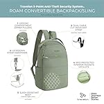 Travelon Anti-Theft Roam Convertible Backpack Sling - Image 3