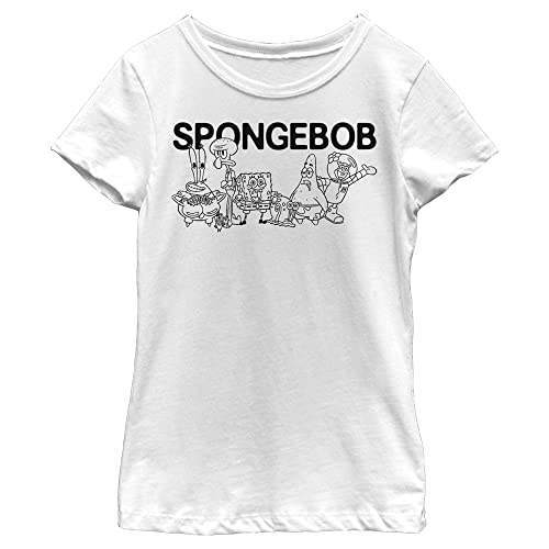 T-shirt fille Bob l'Éponge idéal pour les journées d'école et de loisirs