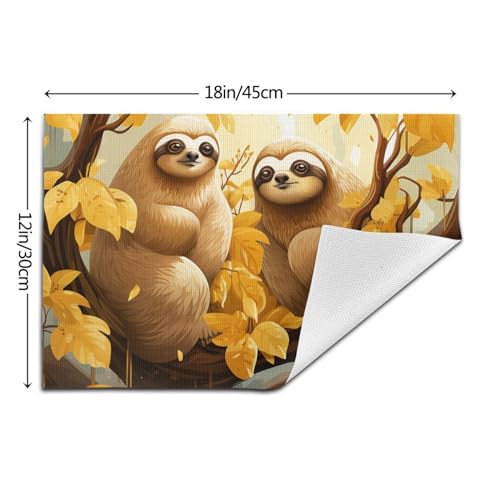 Sets de table antidérapants pour protéger les meubles des plats chauds - 4