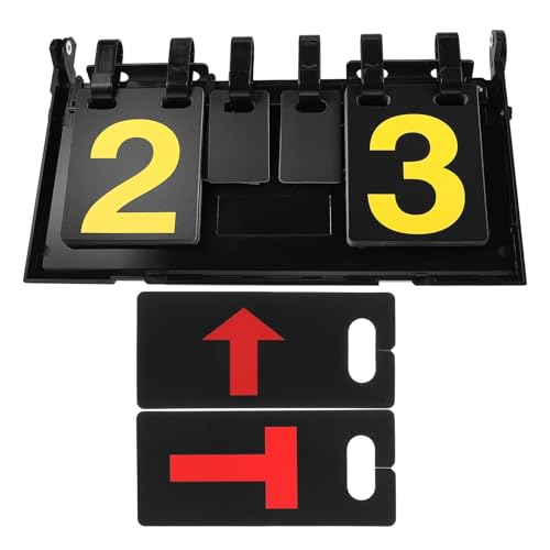Marcador flip de mesa resistente para arbitraje de tenis y red 2
