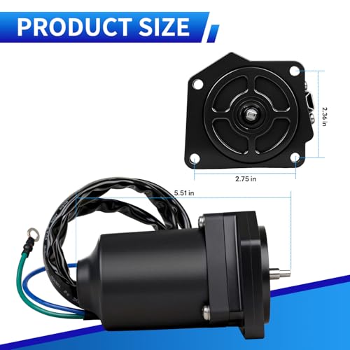 Image of 430-22118 Trim Tilt Motor for Yamaha F75LA F90JA F90LA F75TLR F90TJR