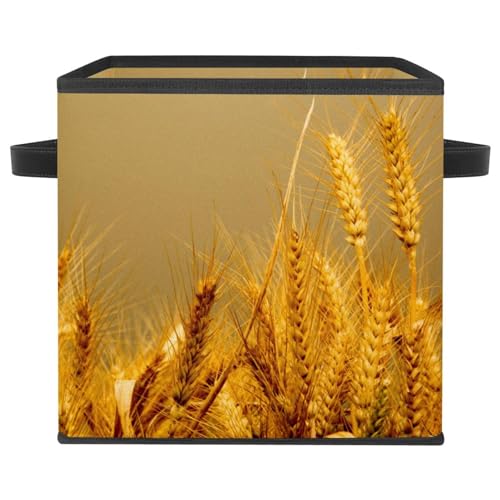 Boîte de rangement pliable cube tissu contre désordre placard - 2