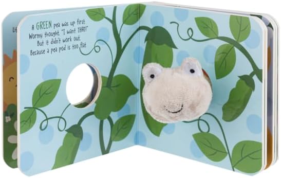 Ganz Worm Finger Puppet Book, 4.25-inch Square, BG4689