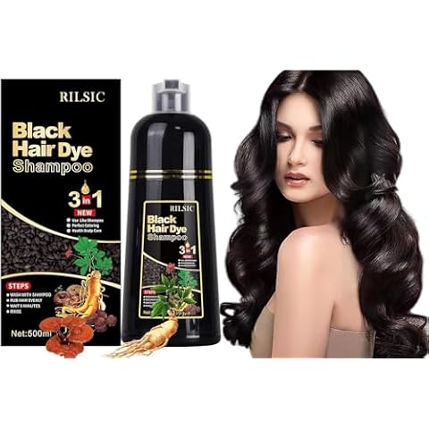 Shampoing Colorant Noir RILSIC Cover