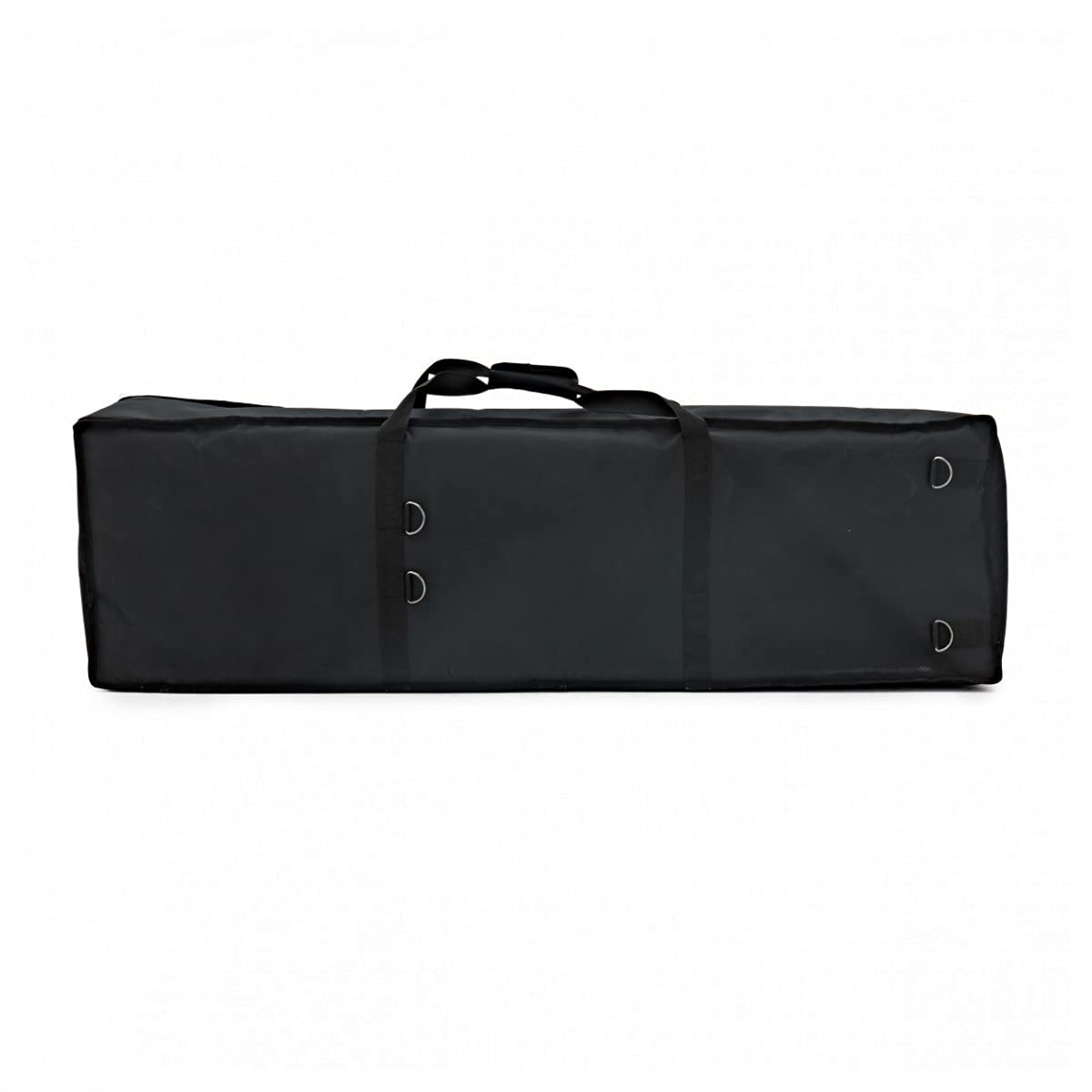 Gear4Music 76-Tasten-Tastaturtasche mit Polsterung und Riemen | Passt für die meisten 76-Tasten-Keyboards, 15mm hochdichte Polsterung, abnehmbare Rucksackgurte, zwei Klettfächer