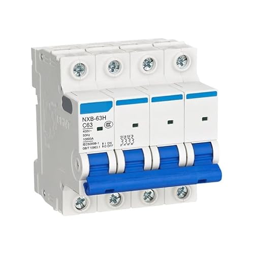 LKPEHTAGN Circuit Breaker;NXB-63H 4P C63 10kA