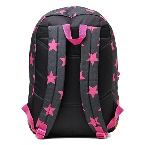 Mochila escolar feminina juvenil estrela up4you luxcel 45769 preta