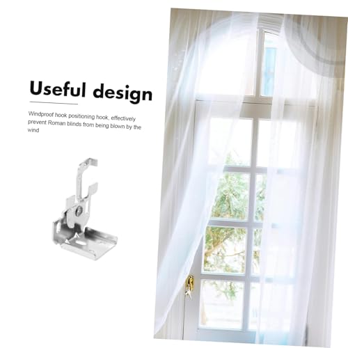 Crochets de fixation stores pour réparer support de rideau instable - 8
