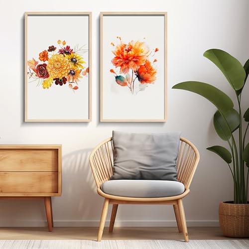 Image of LaVie Home 16x24 Picture Frame for Wall Display, 16x24 Oak Picture Frame with HD Plexiglas, 16 x 24 Poster Frame 1 Pack, Display Frame for Vertical or Horizontal, Classic Collection