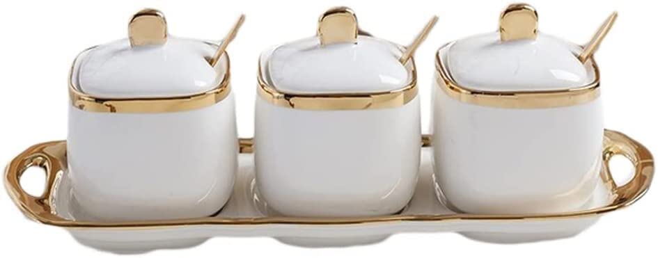 Pots à sel et crème en céramique pour ranger vos condiments