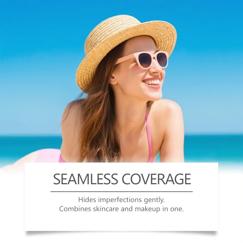 Viareline Sun Glow BB Cream SPF 65 PA+++ – Lightweight Coverage with Matte Radiance & UV Defense (3.38 fl oz)