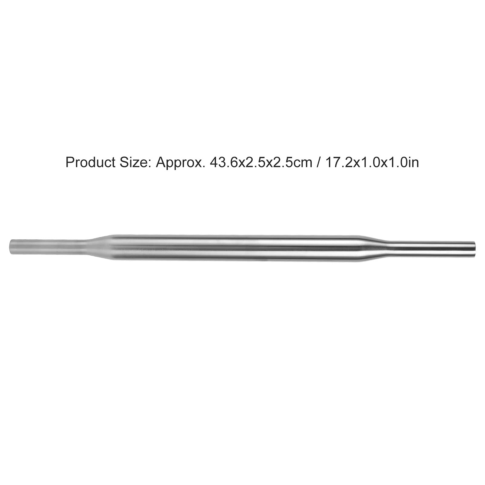 Mattarello in acciaio inox, 43,6 cm