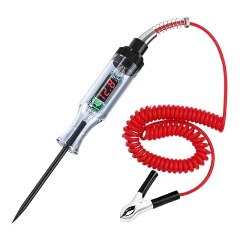 Testeur tension voiture lot de 2 sondes de test pour panne électrique sur route