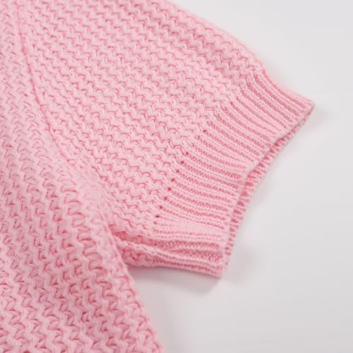 OXKNIT Men's Casual Knitted Polo Shirt V Neck Texture Shirt Short Sleeve Summer Shirt4