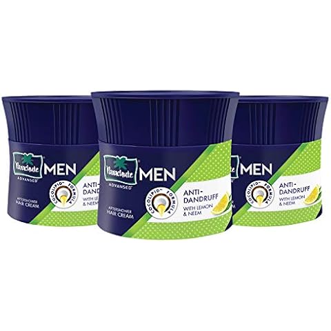 Parachute Advansed Men Hair Cream,Anti-Dandruff 100 gm (Pack of 3) Cover