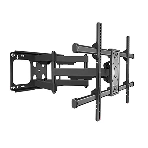 ELUKHT Soporte de pared para TV giratorio y inclinable, soporte de pared para TV de movimiento completo para la mayoría de televisores de 48 a 90 pulgadas, soporta hasta 60 kg, 800 x 400 mm