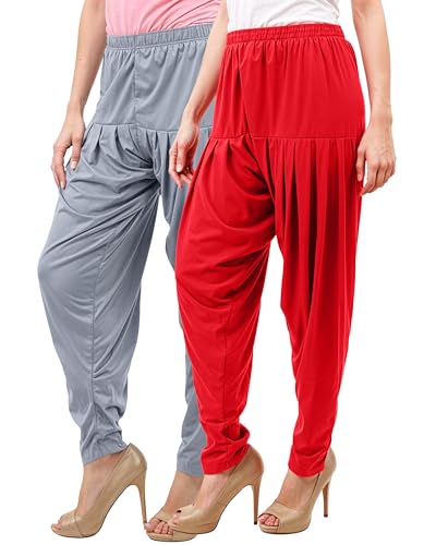 Image of Buy That Trendz Patiala Salwar for Women Relaxed Fit Viscose Patiyala Salwar Harem Bottom Pants