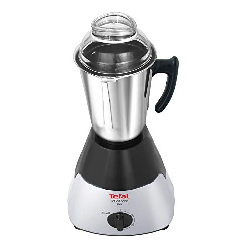 Image of Tefal 750W Mixer Grinder with 3 Jars, Silver, Black