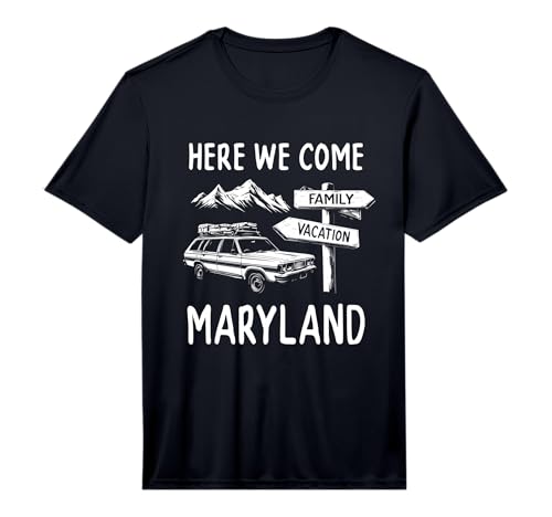 Family Vacation Maryland Performance T-Shirt
