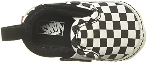 Vans Infant Checker Slip-On Black/True White Crib Size 3 | Image 4