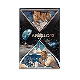 ZLHNBWL Apollo 13 Filmposter, dekoratives Gemälde, 