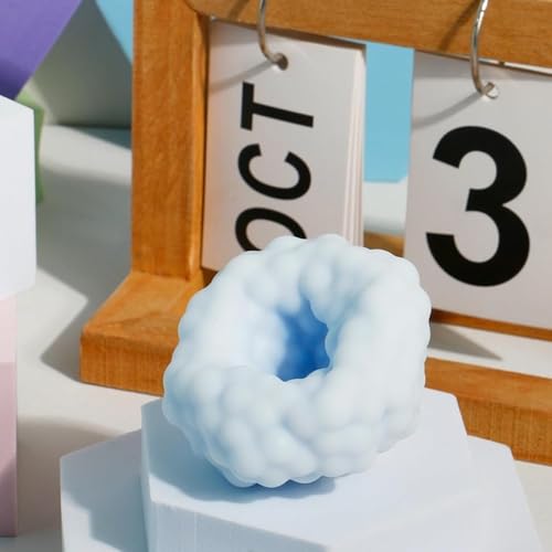 3-Pack Multicolor Stress Ball, Soft Squishy Stress Balls Fidgets for Anxiety Relief and Focus, Durable Sugar Ball Fidget Toy for Kids Adults Office School Home Use in Blue Pink Purple Colors - Image 4