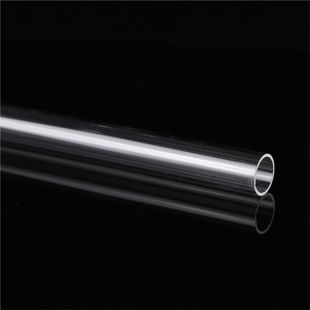 Tube acrylique transparent PMMA - Tube en plastique transparent for applications polyvalentes (diamètre extérieur de 3 mm à 10 mm), 1 pièce(25CM*4mm*2mm)