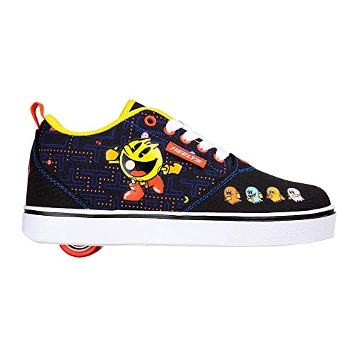 HEELYS Boy's Pro 20 Pacman (Little Kid/Big Kid/Adult) Black/Yellow/Red 6 Big Kid (Men's 6) M - Thumbnail 3
