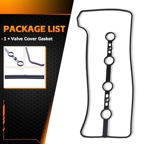 Image of VS50530R Valve Cover Gasket Set, Engine Head Valve Cover Gasket Replacement Compatible with Lexus HS250h Pontiac Vibe Scion tC xB Toyota Camry Corolla Highlander Matrix Solara 2.0L 2.4L