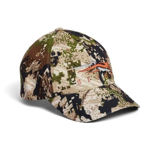 SITKA Traverse Cap - Adjustable Outdoor Camo Hat for Men, Optifade Subalpine, One Size Fits All