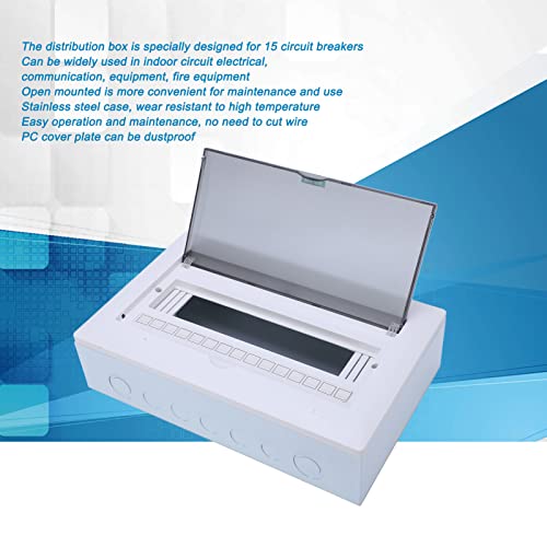 Boîte de protection de distribution Omabeta en acier inoxydable avec rail
