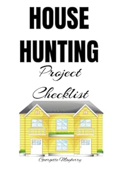 Hardcover House Hunting Project Checklist Book
