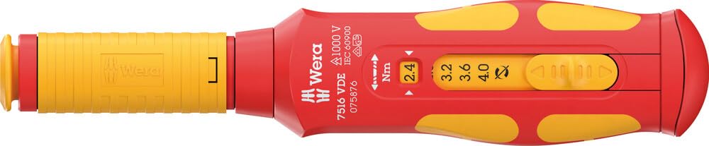 Wera 05075876001 7516 VDE Kraftform Safe-Torque Speed Drehmomentschraubendreher