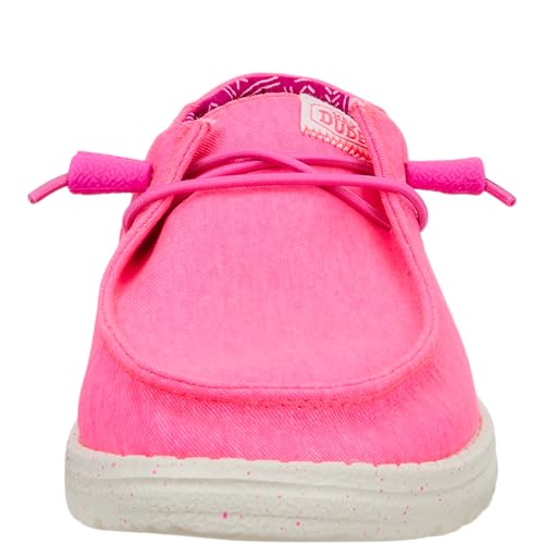 HEYDUDE HEYDUDE Women's Wendy Chambray Lace-Up Loafer