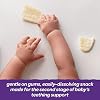 Happy Baby Organics Baby Snacks, Gentle Teething Wafers, Gluten Free & Vegan, Blueberry & Purple Carrot, 12 Count (Pack of 6)