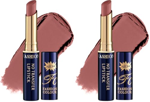 Image of Fashion Colour Lip Super Stay | Non Transferable Lipstick Waterproof | Lipsticks For Women Waterproof | 12-Hour Stay | Matte Finish | Long-Lasting | Highly Pigmented | Bold Colours Shade-69 (Nudes)