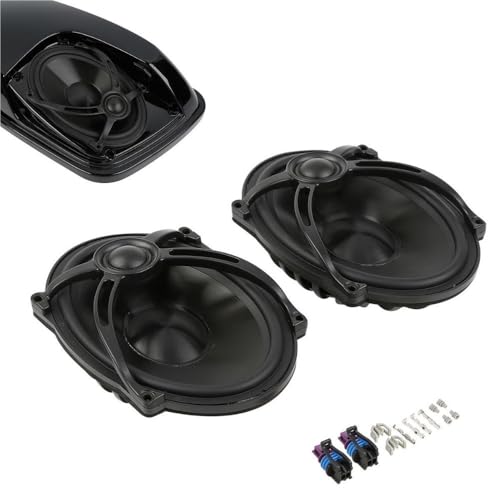 Parlante para manillar moto 5x7 para Touring 1994-2025 miniatura 2