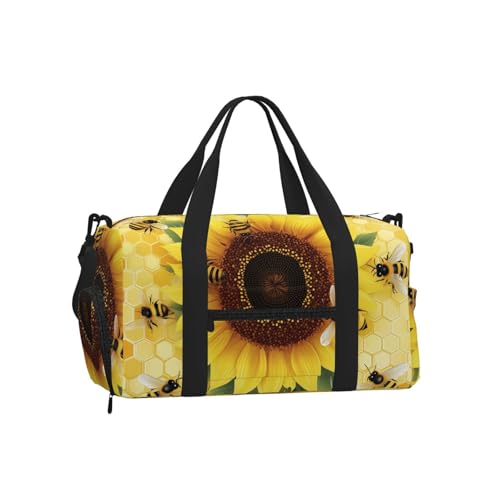 Grand sac de voyage pour le sport et le week-end avec poche à chaussures