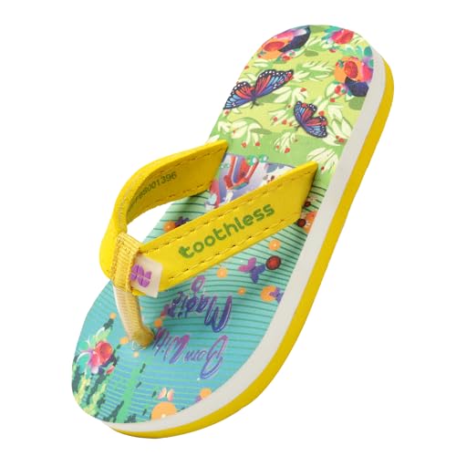 Image of toothless Kids Printed Flip Flop | Soft EVA Sole | Anti-Slip | Comfortable Wear | Lightweight | Durable | Summer Footwear for Boys & Girls | Casual Slippers