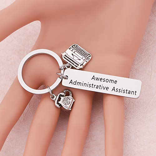 Image of bobauna Secretary Bracelet Awesome Administrative Assistant Appreciation Gift for Assistant Employee Office Worker