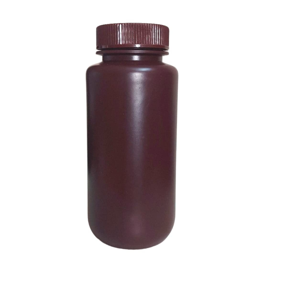 AANIJ® Reagent Bottle Laboratory Grade Wide Mouth 60 ml, Amber Color HDPE mold Leak proof with cap For filling Liquid Laboratory Pack of (6)-image-39