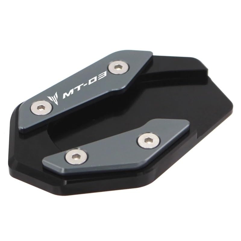 Élargisseur de béquille CNC pour YZF-R3 et MT-03, finition haut de gamme anodisée