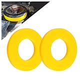 2PCS Silencer Shock Bushings,Heavy-Duty Bushing Dampers Washers for Shock Absorption and Noise Reduction,Universal Car Accessories Shock-Absorbers Washers for Soundproof Sealing