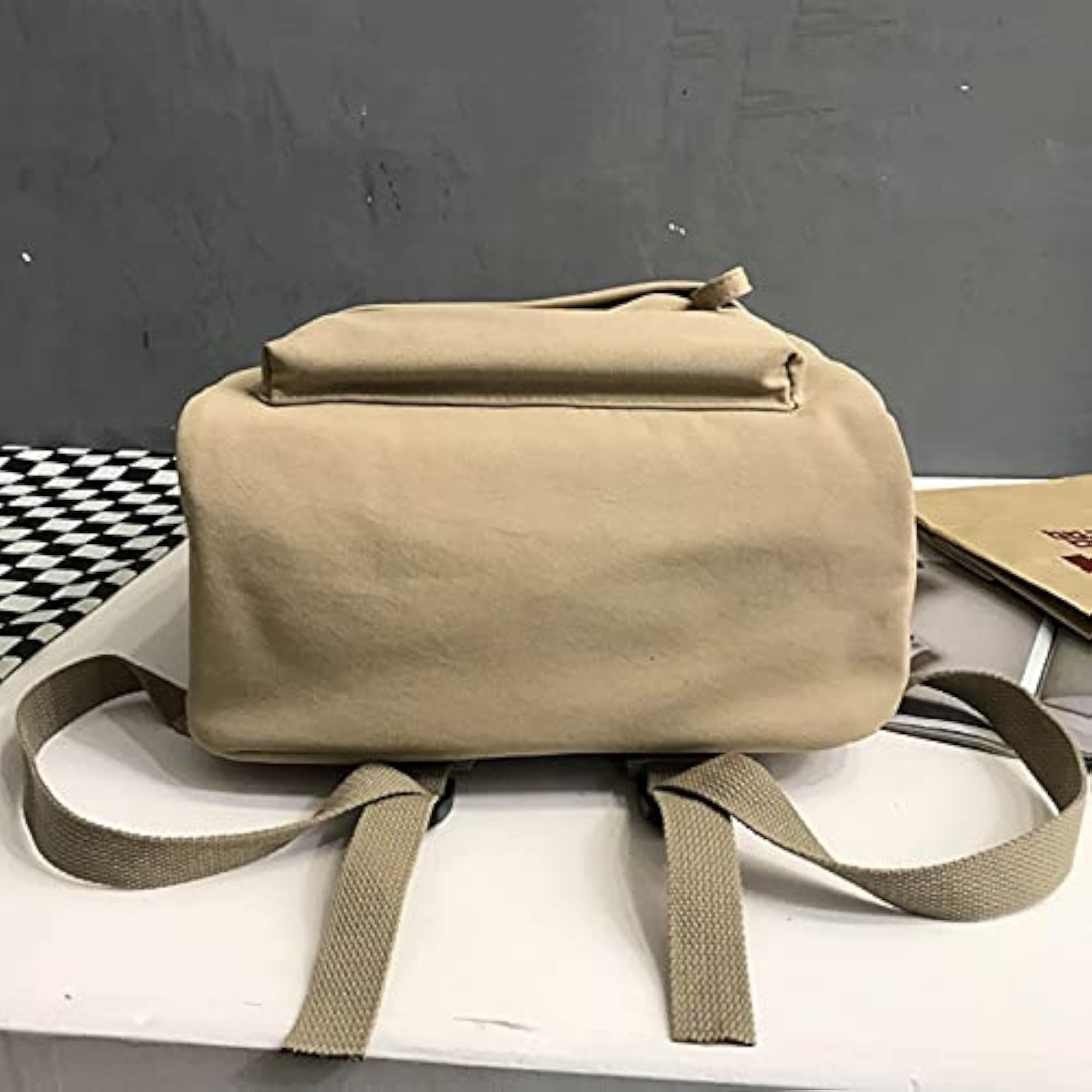 Women's Canvas Anti-theft Shoulder School Bag