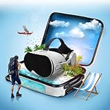 VR-Headset, Virtual-Reality-Headset mit Controller und Kopfhörern für Kinder und Erwachsene, 3D-VirtualReality-Brille mit 110° Sichtfeld