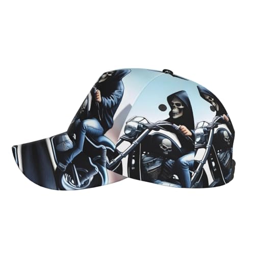 Gorra deportiva ajustable unisex negra miniatura 2