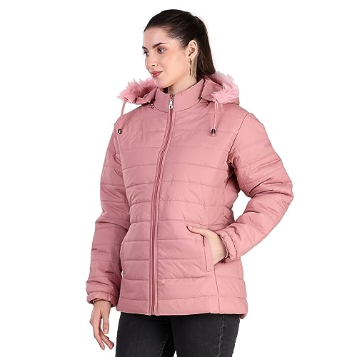 Image of Full Sleeve Solid Women Puffer Jacket